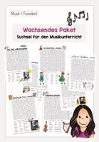 Vorschau - Arbeitsblätter - Suchsel für den Musikunterricht - wachsendes Paket - Deckblatt