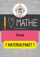 Vorschau - Arbeitsblätter - Materialpaket Mathematik-Tests (Klasse 4-9) – Wiederholen, Überprüfen & Diagnostizieren | teilw. mit Lösungen - Deckblatt