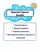 Vorschau - Arbeitsblätter - Materialpaket - Reported Speech - Deckblatt