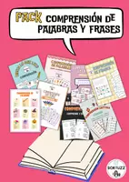 Vista previa - Hojas de trabajo - PACK COMPRENSIÓN: palabras y frases - Portada