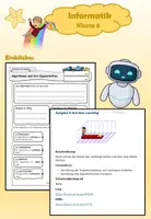 Vorschau - Arbeitsblätter - Sammlung: Algorithmen und Programme - Deckblatt