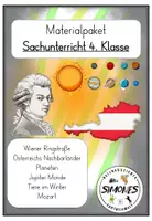 Vorschau - Unterrichtsreihen - Sachunterricht 4. Klasse - Materialpaket - Deckblatt