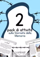anteprima - Schede informative - Raccolta di materiali sulla Giornata della Memoria - Pagina di copertina