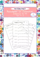 Vorschau - Arbeitsblätter - Plusrechnen / Addition am Zahlenstrahl ZR 10 Materialpaket - Deckblatt