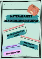Vorschau - Stundenentwürfe - Materialpaket Klassenlehrerstunden - Deckblatt