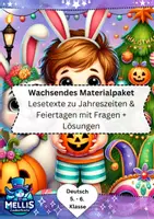 Vorschau - Mal- und Bastelvorlagen - Leseverständnis Klasse 5/6 Leseverstehen - Deckblatt