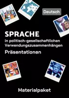 Vorschau - Arbeitsblätter - Materialpaket: Politische Kommunikation - Sprache in politisch-gesellschaftlichen Verwendungszusammenhängen - Präsentationen - Deckblatt