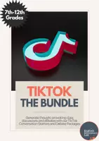 Vorschau - Anderer Materialtyp - TikTok: Class Discussions and Debates - Deckblatt