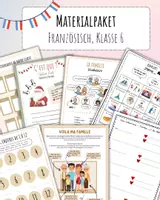 Vorschau - Stundenentwürfe - Materialpaket Französisch, Klasse 6 - Deckblatt