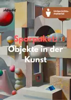 Vorschau - Unterrichtsreihen - Sparpaket Kunst & Design: Unterrichtsreihe & Präsentation - Deckblatt