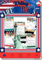 Vorschau - Arbeitsblätter - Materialpaket - Writing USA - Grade 8 - Deckblatt