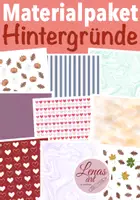 Vorschau - selbst erstellte Cliparts/Grafiken - Materialpaket - Hintergründe - Deckblatt