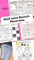 Vorschau - Stundenentwürfe - Materialpaket ALLE meine Deutsch-Materialien - Deckblatt