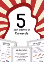 anteprima - Esercizi - Schede e attività di Carnevale - Pagina di copertina