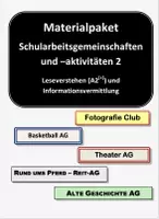 Vorschau - Arbeitsblätter - Materialpaket: Schul Arbeitsgemeinschaften 2 - Deckblatt