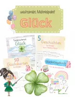 Vorschau - Arbeitsblätter - Wachsendes Materialpaket Glück - Deckblatt