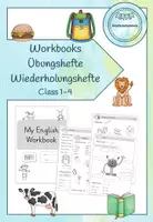 Vorschau - Arbeitsblätter - Materialpaket: Englisch Workbooks/Arbeitshefte Klasse 1-4 - Deckblatt