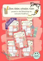 Vorschau - Arbeitsblätter - Materialpaket: Lesen, kleben, schreiben (Kl.1) - für Flex und Flora - Deckblatt