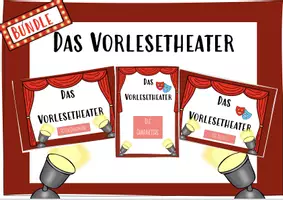 Vorschau - Unterrichtsreihen - Materialpaket: Das Vorlesetheater - Deckblatt