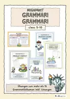 Vorschau - Unterrichtsreihen - Wachsendes Megapaket - Grammar! (inklusive Lösungen) - Deckblatt