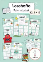 Vorschau - Arbeitsblätter - Leseheft Jahreszeiten, Feste etc. Kl. 1 + 2 | Materialpaket - Deckblatt