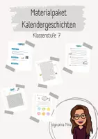 Vorschau - Stundenentwürfe - Materialpaket Kalendergeschichten - Deckblatt