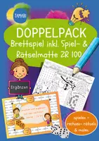 Vorschau - Stationenlernen - Doppelpack "Brettspiel + Spiel- & Rätselmatte Ergänzen ZR 100" | Mathematik Klasse 2 | Mathe Spiele Klasse 2 | Rechnen bis 100 - Deckblatt