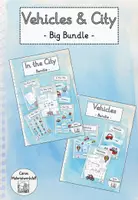 Vorschau - Spiele - BIG BUNDLE - In the City & Vehicles - Grundschule - Deckblatt