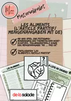 Vorschau - Spiele - Materialpaket "Les aliments/l'article partitif": AB, Jeu + Tafelkarten - Deckblatt