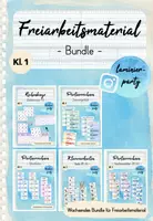 Vorschau - Spiele - Wachsendes Bundle: Freiarbeitsmaterial Mathematik (Kl. 1) - Deckblatt