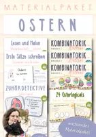 Vorschau - Stundenentwürfe - Oster-Bundle für ganzheitliche Förderung in heterogenen Klassen - Deckblatt