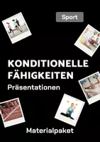 Vorschau - Fördermaterial/Inklusion - Materialpaket - Sportliche Leistungsfähigkeit - Konditionelle Fähigkeiten - Deckblatt
