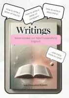 Vorschau - Arbeitsblätter - Materialpaket Writing Final Exam *wachsendes Paket* - Deckblatt