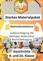 Vorschau - Arbeitsblätter - Nationalsozialismus - Deckblatt