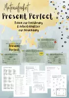 Vorschau - Stationenlernen - Materialpaket: Einführung Present Perfect - Deckblatt