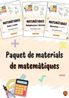 Vista previa - Unidades / Secuencias / Situaciones de Aprendizaje - Pack de materials de matemàtiques - Portada