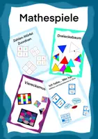 Vorschau - Spiele - Mathespiele - Spiele im Mathematikunterricht - Deckblatt