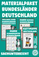 Vorschau - Spiele - Materialpaket Bundesländer Deutschland - Deckblatt