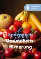 Vorschau - Unterrichtsreihen - Sparpaket: Gesundheitsförderung & Psychosoziale Gesundheit - Deckblatt