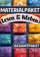 Vorschau - Arbeitsblätter - Materialpaket - Lesen & Kleben - Deckblatt