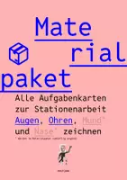Vorschau - Arbeitsblätter - Materialpaket "Porträt zeichnen" - Portrait in der Kunst - Kunstunterricht - Selbstbildnis - Gesicht zeichnen - Deckblatt