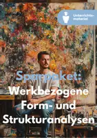 Vorschau - Unterrichtsreihen - Werksbezogene Kunstanalyse - Sparpaket - Deckblatt