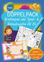 Vorschau - Spiele - Doppelpack "Brettspiel + Spiel- & Rätselmatte Plus & Minus ZR 20" | Mathematik Klasse 1 | Mathe Spiele Klasse 1 | Anfangsunterricht - Deckblatt