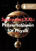 Vorschau - Unterrichtsreihen - Sparpaket XXL: Präsentationen für den Physikunterricht | Unterrichtseinstieg - Deckblatt