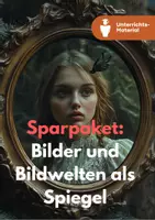 Vorschau - Unterrichtsreihen - Sparpaket: Bilder und Bildwelten als Spiegel unserer Gesellschaft | Kunst Abitur - Deckblatt
