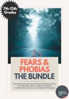 Vorschau - Anderer Materialtyp - Fears and Phobias: Class Discussions and Debates - Deckblatt