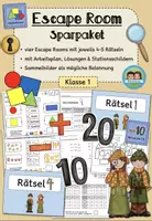 Vorschau - Stundenentwürfe - Escape Room: Mathematik - Sparpaket (Klasse 1) - Deckblatt