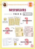 Vista previa - Unidades / Secuencias / Situaciones de Aprendizaje - PACK 6. Bestsellers - Portada