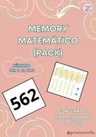 Vista previa - Juegos / Gamificación - Unidades Decenas y Centenas Memory. Pack de materiales. - Portada