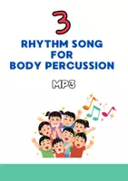 anteprima - Esercizi - 3 RHYTHM SONG for BODY PERCUSSION - Easy - Pagina di copertina